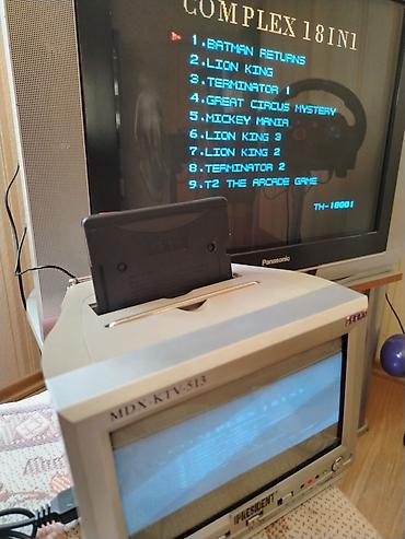 sega mega: Sega tv mega drive genesishəm tv həmdə başqa rənqli tv ye qoşub — 5