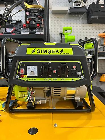 ŞİMŞEK SK1000 benzinli generator - Model: ŞİMŞEK SK1000 - Çıxış