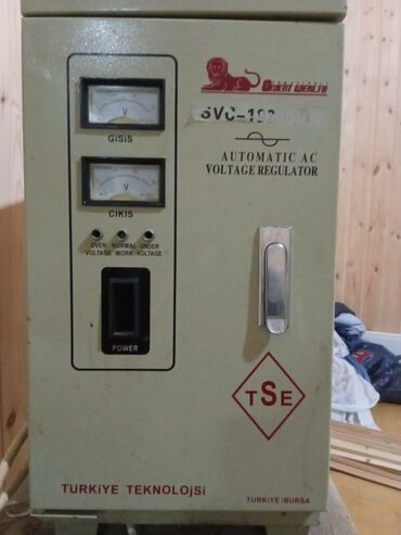 stabilizator 10000va: Elektrik tənzimləyən(Trasvamator). Yenidir.300 manat. real alıcıya