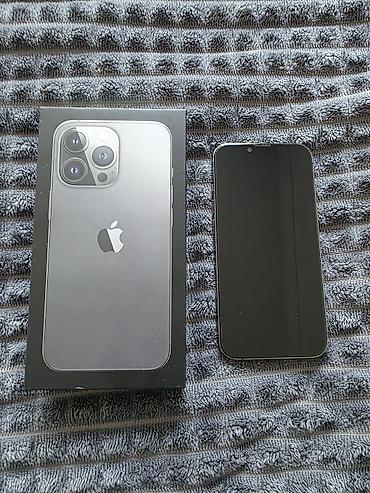 Apple iPhone: IPhone 13 Pro, Б/у, 256 ГБ, Графит, Защитное стекло, Кабель, Коробка — 7