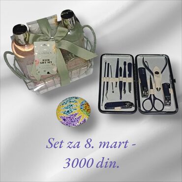 bele kozne patike: Poklon set - 3000 din