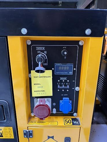 реле генератора: Дизельный генератор DINGQI Silent Generator 8.0 kW (ART: 108800) - — 3