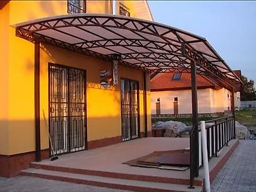 kolgəlik: Polikarbonat və metal konstruktorlu örtüklər – həyət, eyvan, giriş və — 8