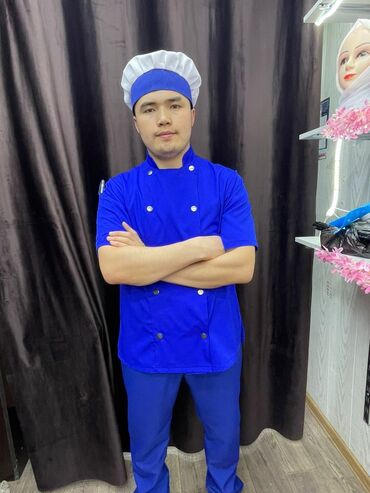 Спецодежда: Поварской китель 🔥 Оптом и в розницу ☝️ Дордой:Центральный проход — 14