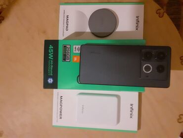 айфон купить в баку: Infinix Note 40, 256 ГБ, цвет - Серый
