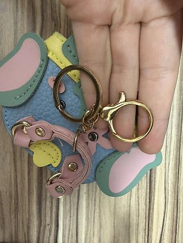 bijuteriya instagram: Rəngarəng mini aksessuar/kiçik çanta–açarliq - Material: teksturalı — 4