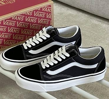 кийии: Эркектердин кроссовкасы, 40.5, Vans, Жаңы, түсү - Кара — 1