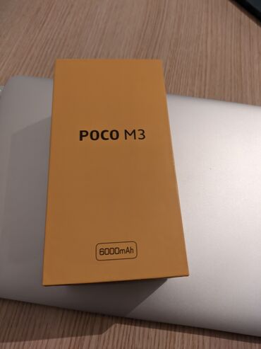 Poco: Poco M3, 128 GB, rəng - Qara, Barmaq izi