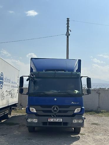 7a fe: Mercedes-Benz Atego 1229 — бортовой фургон (будка). Характеристики и — 2
