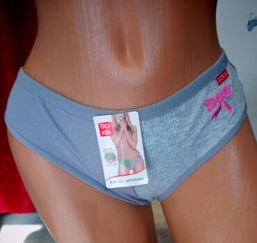 Gaćice: Ženski pamučni donji veš 
vel. L. Xl. 2xl. 
Cena 120din 💋 — 8