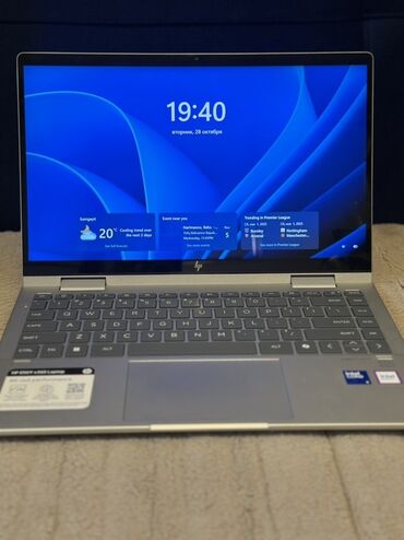 жесткий диск новый: HP Envy x360 2‑in‑1 noutbuk - Korpus: Alüminium, gümüş rəng, HP