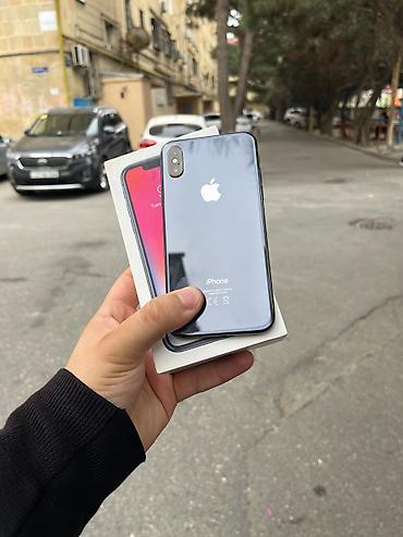 iphone 5s batarya: IPhone X, Qara, Face ID — 2