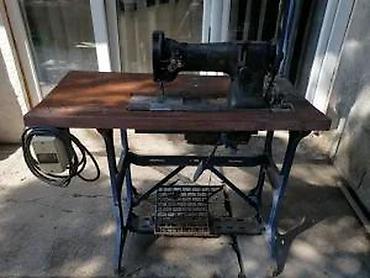 Industrijske šivaće mašine: Industrijska šivaća mašina sa postoljem i radnim stolom - Teški — 14