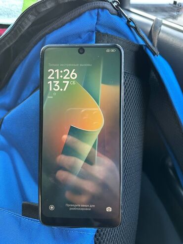 ноутбук баткен: Redmi, Redmi Note 12, Б/у, 128 ГБ, цвет - Серый, 2 SIM