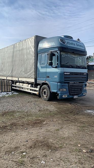 мото зонтик: Тягач, DAF, Тентованный — 2