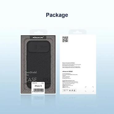 Maske i futrole za telefone: Maska Nillkin CamShield Pro za iPhone 15 6.1 zelena. Uz brzu dostavu i — 11