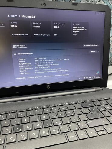 2gb ddr3 notebook ram: İşlənmiş HP 15.6 ", AMD E, < 128 GB