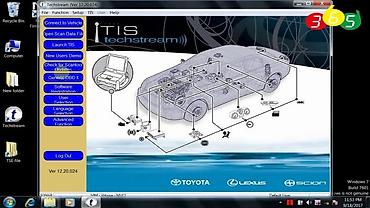 Aksesuarlar və tüninq: MINI VCI Toyota TIS Techstream Professional Diaqnostika Kabeli Toyota — 5