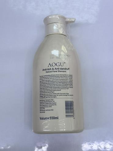 shampoo: AOGU Anti-itch & Anti-dandruff — натуральный цветочный шампунь — 2