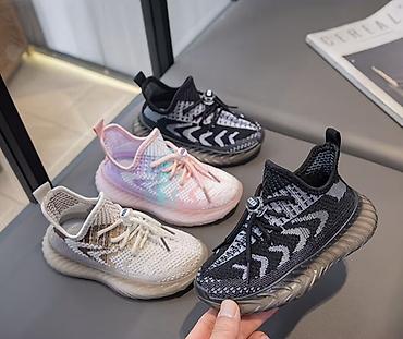 nike tech: Детские кроссовки со светящейся подошвой - Высокая модель с мягким — 6