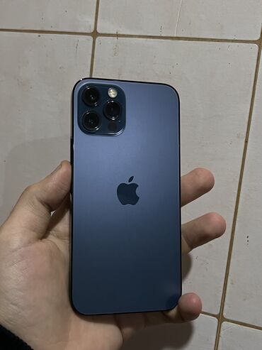 ayfon telefon zengleri: IPhone 12 Pro, 256 GB, Pacific Blue, Face ID