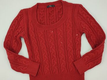 spódnice jeansowe czerwone: Sweter damski, S