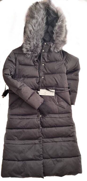 женские куртки зима большие размеры: Куртка зимняя . Продаю новое черное женское зимнее пальто /46 размера