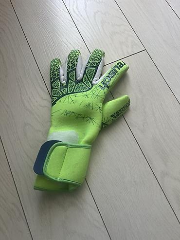 футбол: Reusch qapıçı əlcəkləri - Brend: Reusch - Rəng: açıq neon-yaşıl, tünd — 1