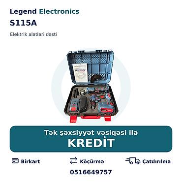 drel dəsti: Elan başlığı: Elektrik alətlər dəsti S115A, 128V Elektrik alətlər — 1
