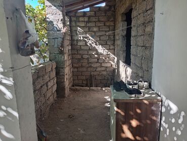 Həyət evləri və villaların satışı: Həyətyanı ev satılır - Daş hasarla əhatəli həyət, dekorativ üzüm — 17