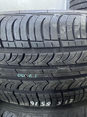 aeolus e70: Шины 215 / 55 / R 16, Лето, Б/у, Пара, Легковые, Корея, Nexen — 1