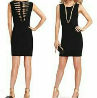 tople helanke: M (EU 38), color - Black, Cocktail, Without sleeves