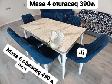 Masa və oturacaq dəstləri: Masa desti yeni