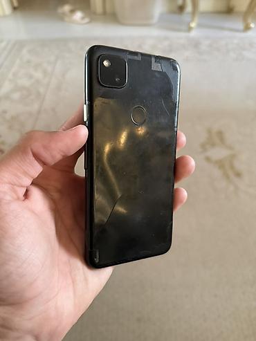 Google Pixel 4A, Б/у, 128 ГБ, цвет - Черный, 1 SIM, eSIM