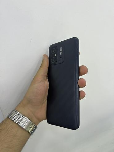 Redmi: Redmi 12C, 128 GB, rəng - Qara, Barmaq izi — 3