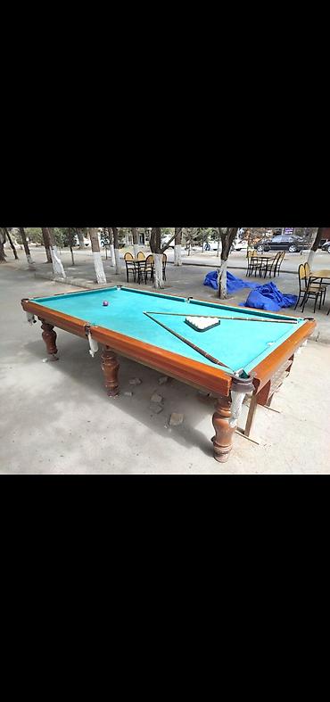 bilyard kiyi: - Bilyard masalarının satışı və təmiri. - Rus, Amerikan pool, Snooker — 6