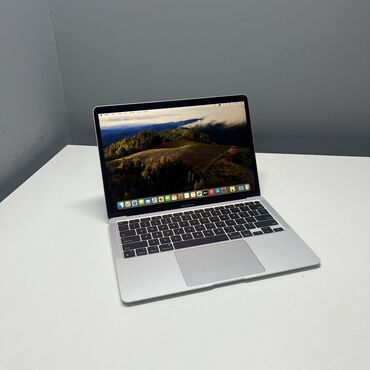ремонт ноутбуков ош: Ультрабук, Apple, 8 ГБ ОЭТ, Apple M1, 13.3 ", Жаңы, эс тутум NVMe SSD