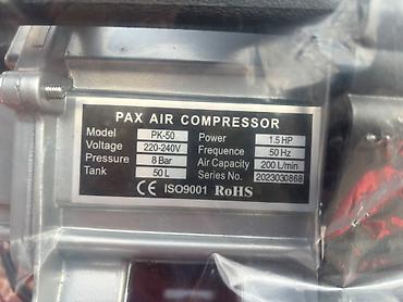 Kompressorlar: 50 l, Nağd ödəniş, Yeni — 2