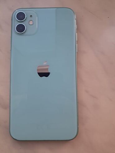 Apple iPhone: IPhone 11, 64 GB, Alpine Green, Barmaq izi, Face ID