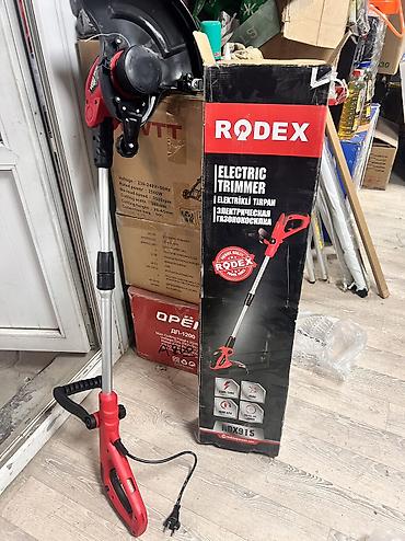 50: Электрический триммер RODEX RDX915 - Тип: сетевой триммер для травы - — 1