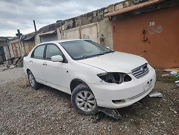 BYD F3 sedan – ehtiyat hissələri üçün - Kuzov: ağ rəng, 4 qapılı