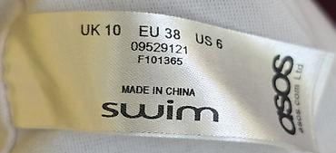 Çimərlik geyimləri: ASOS Swim integral mayo/bodi - Brend: ASOS (etiketdə “asos.com Ltd” — 2