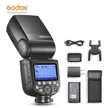 Foto və video aksesuarları: Godox V860 III flaş Qiymətə daxildir: 1 * Godox V860 lll flaş 1 *