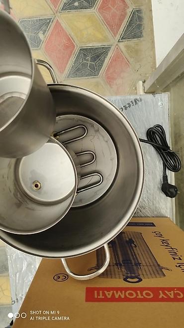 toklu samovar: Elektrikli Somavar Hasanoglu Türkiyə istehsali Professional modellər — 6