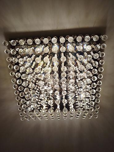 İşıqlandırma: Çılçıraq, 10 və daha çox lampa, Metal — 1