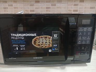 sazz modem satilir: Mikrodalğalı soba Samsung, Ayrıca dayanan, rəng - Qara, Yeni — 2