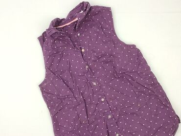 paznokcie do niebieskiej sukienki: Women's blouse, size XS (EU 34)