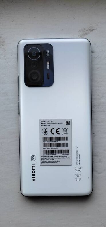 Xiaomi: Xiaomi, 11T, Б/у, 256 ГБ, цвет - Белый, 2 SIM