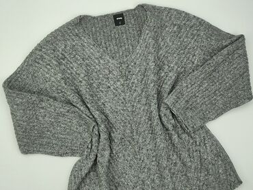 sukienki na wesele szara koronką: Women`s sweater, SinSay, L (EU 40)