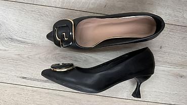 Айымдардын бут кийими: Туфли женские на невысоком каблуке kitten heel - Цвет: классический — 5